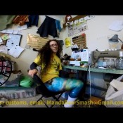 sewing room arty farty manda bear smash