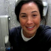 babuska and mom on toilet