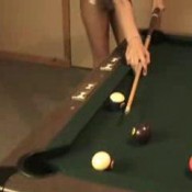 sarah playing pool hq req