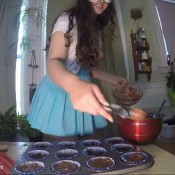 making poo-nut butter cups and eating some loverachelle2