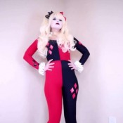 ellie idol harley quinn poof spoof