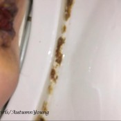 both huge prolapse toilet videos! 1 price!!! hd autumnyoung
