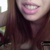 cassie la chewing, digesting and farting out my meals_