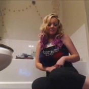 lilly sage farts and more lilly hides in bathroom during a party loud farts hd hd