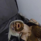 pvc and scat couple scat + toy show for my boyfriend