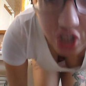 swallowing bijoux`s turds hd toilet bijoux