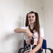 the popular girl farts in your face hd brook logan