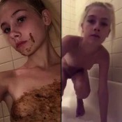 exposed teens pooping amateur gorgeous teen smearing scat girl with selfies #8 -