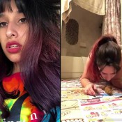 exposed teens pooping amateur gorgeous teen smearing scat girl with selfies #3 -
