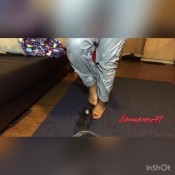 Nasty Sweaty Farts After Run Ebonybooty49