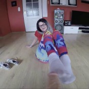 butt busting booming muffled bass farts on the floor during sexy footjob part 3 c world entertainment