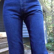 peeing in vintage jeans destinationkat