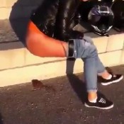 becky pooping cause she`s a rebel