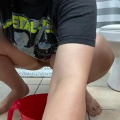 chubbibunni making cookie batter