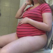 pregnant poop/ jerk off encouragement hd sexyscatforyou
