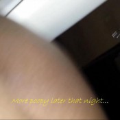 pooping in the trashcan at work! hd scatlover72 scarlett marie