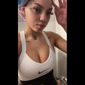 mariaaskyy pooping after a gym session