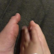 tiabee19 oil on my feet and dirty talking