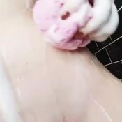 brook logan - soapy shower and pee peeing porn- watch girl pee porn free video online. porno xxx porn tube - pissrip.net