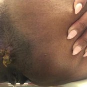 shittykitty21 quick shit before shower