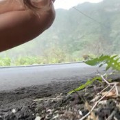 veganlinda - big morning shit on public street