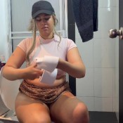 Delivery Brings A Package Inside Her Asshole Colombianbigass