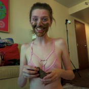 Maria Anjel Step-bro Catches Me Playing With Poop Pov