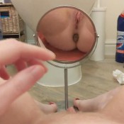 Poogirlsofia Poop In The Mirror DiaperGirlSofia