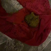 Xajsplashx Filling Red Lace Briefs