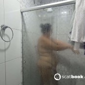 Nadja Azagthoth Hairy Fat Ass Shitting