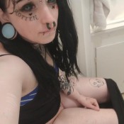 Spookisideshow Brown Spashes All Over