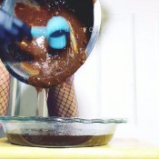 Vidafoxx Baking Chocolate Chip Poop Brownies
