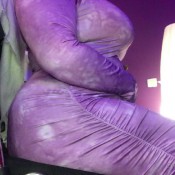 Skyfarfarts Sexy Purple Dress Fart