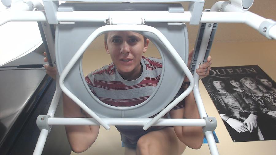 Dirty Lesbians Is That Shit In Your Teeth Toilet Boy